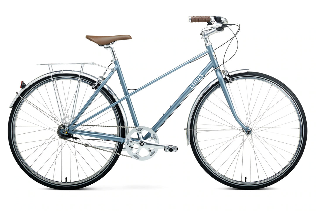 Mixte 7i Vintage Bike Blue – Linus Bike Canada